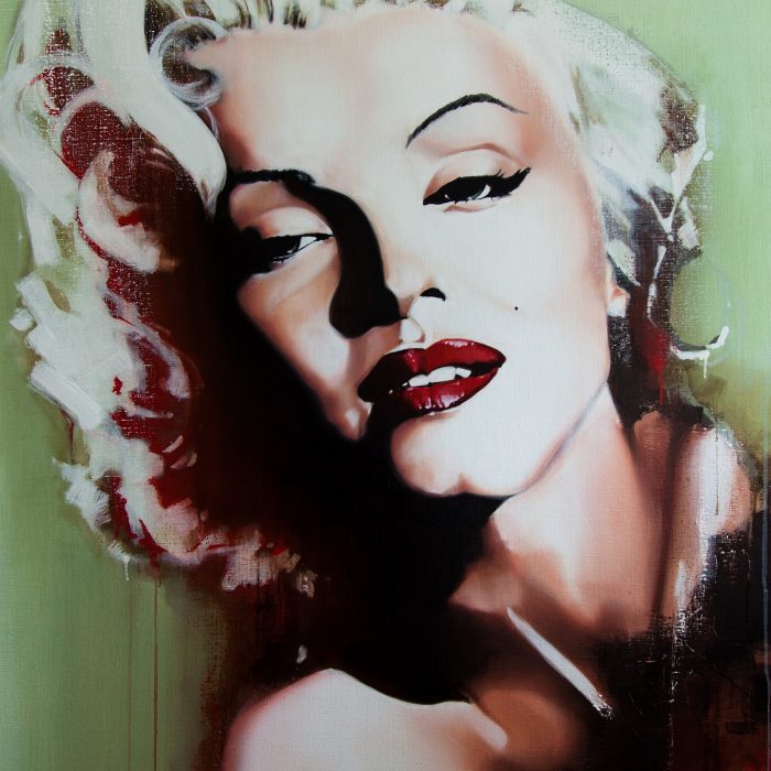 Marylin huile sur toile 130x97 2014